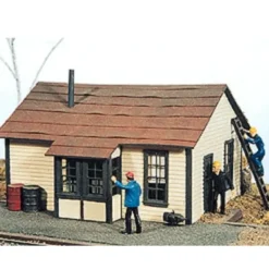 Sale JL Innovative Design 271 HO McDougall Telegraph Office Wooden Kit - Your Source for Gaming Essentials Trains