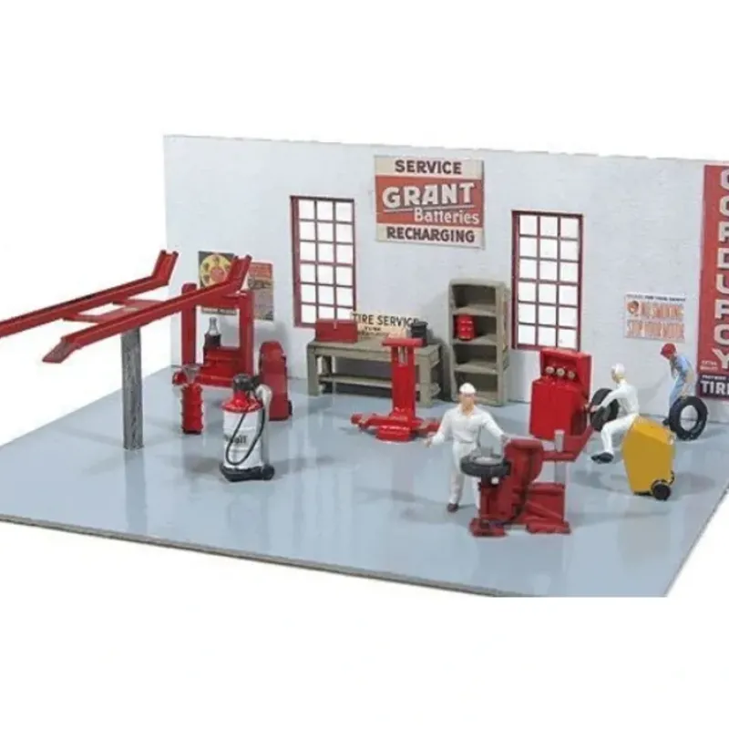 Clearance JL Innovative Design 498 HO Metal Gas Station Interior Equipment (Pack of 16) - Your Source for Gaming Essentials Trains