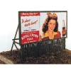Discount JL Innovative Design 276 HO 1940s-50s Movie Stars Fence Base Billboards Kit (2) - Your Source for Gaming Essentials Trains