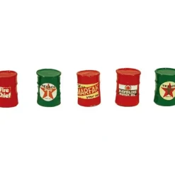 New JL Innovative Design 562 HO Texaco Oil Drum Barrels (Set of 5) - Your Source for Gaming Essentials Trains