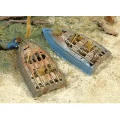 Outlet JL Innovative Design 449 HO Unpainted Cast Metal Rotted Boats (Pack of 2) - Your Source for Gaming Essentials Trains