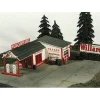 Online JL Innovative Design 310 N McLeod Super Service Gas Station Wooden Kit - Your Source for Gaming Essentials Trains