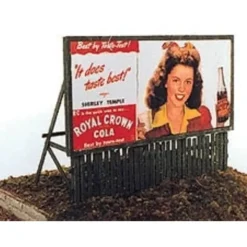 New JL Innovative Design 325 N Scale Fence Base Billboards Kit (Pack of 2) - Your Source for Gaming Essentials Trains