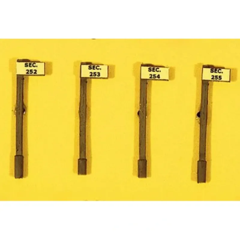 Clearance JL Innovative Design 835 Sctn Sign Pole Style 4/ - Your Source for Gaming Essentials Trains