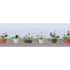 Online JTT Scenery Products 95569 HO Flower Plants Potted Assortment 3 (Pack of 6) - Your Source for Gaming Essentials Trains