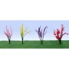 Hot JTT Scenery Products 95545 HO 1/2" - 3/4" Assorted Flower Bushes (Pack of 40) - Your Source for Gaming Essentials Trains