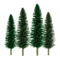 New JTT Scenery Products 92032 O 6-10" Cedar Trees (Set of 12) - Your Source for Gaming Essentials Trains