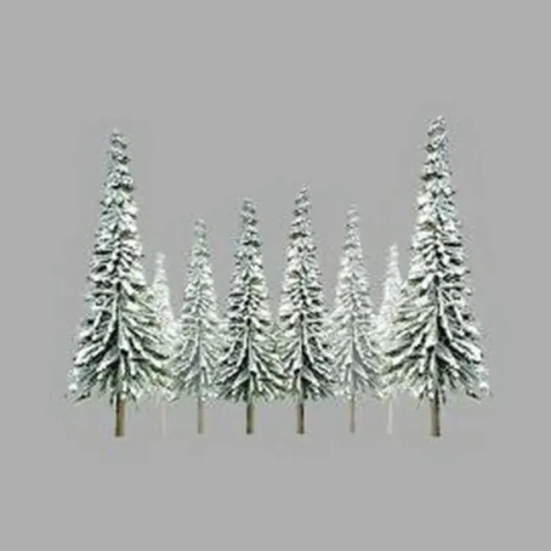 Online JTT Scenery Products 92008 O 6"-10" Snow Pine Scenic Trees (Pack of 12) - Your Source for Gaming Essentials Trains