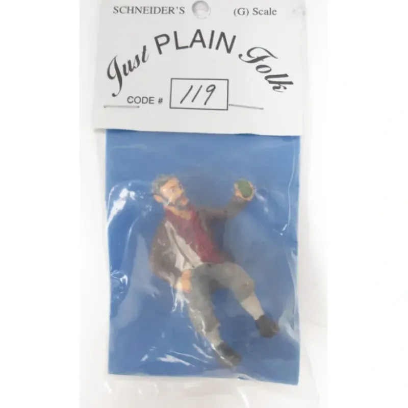 Sale Just Plain Folk 119 Bearded Man Holding Green Cup - Your Source for Gaming Essentials Trains