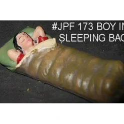 Discount Just Plain Folk 173 G Scale Women in Sleeping Bag - Your Source for Gaming Essentials Trains