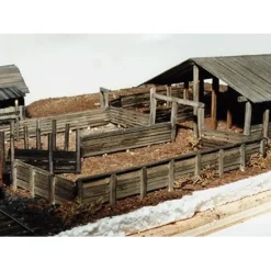 Online JV Models 2028 Alden Farms Stockyard Kit - Your Source for Gaming Essentials Trains