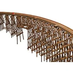 Hot JV Models 2016 HO Scale Curved Wood Trestle Bridge - Your Source for Gaming Essentials Trains