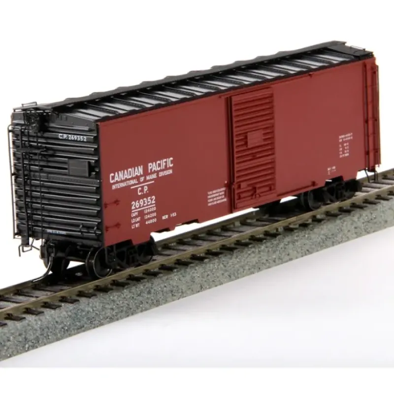 Clearance Kadee 4089 HO Canadian Pacific 40' PS-1 Boxcar w/ 6' Youngstown Door #269352 - Your Source for Gaming Essentials Trains