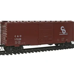 New Kadee 5015 HO Chesapeake and Ohio Pullman-Standard PS-1 40' Boxcar #17228 - Your Source for Gaming Essentials Trains