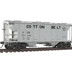 Outlet Kadee 8039 HO Cotton Belt SSW PS-2 2-Bay Covered Hopper #77132 - Your Source for Gaming Essentials Trains