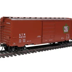 Outlet Kadee 5315 HO Grand Trunk Western Pullman-Standard PS-1 40' Boxcar #516748 - Your Source for Gaming Essentials Trains