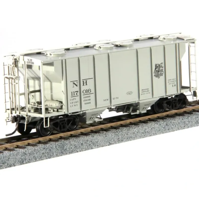 Discount Kadee 8650 HO New Haven PS-2 2-Bay Covered Hopper #117016 - Your Source for Gaming Essentials Trains