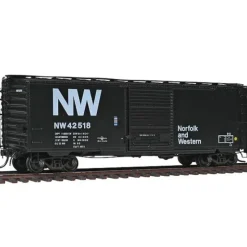 Outlet Kadee 5305 HO Norfolk & Western PS-1 40' Boxcar with 8' Door #42518 - Your Source for Gaming Essentials Trains