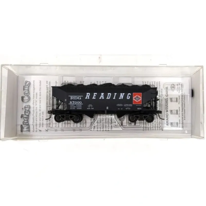 Hot Kadee 7518 HO Reading AAR Standard 50-Ton Offset 2-Bay Open Hopper #87000 - Your Source for Gaming Essentials Trains