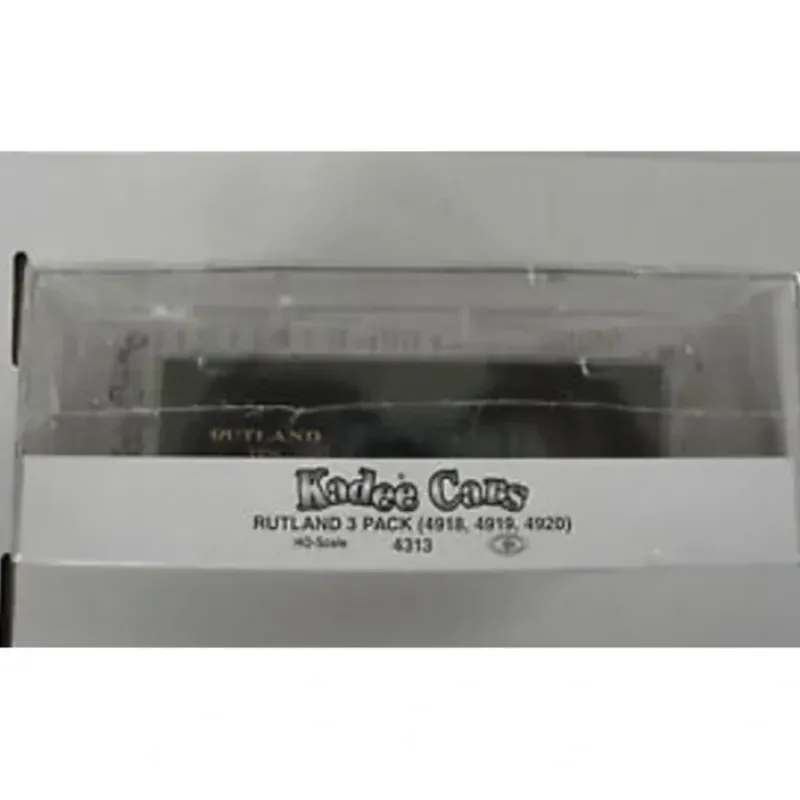 Kadee 4313 HO Rutland Pullman-Standard 40' PS-1 Boxcar, 3-Pack - Your Source for Gaming Essentials Trains
