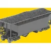 Hot Kadee 7001 HO Undecorated 50-Ton AAR Standard Offset 2-Bay Open Hopper - Your Source for Gaming Essentials Trains