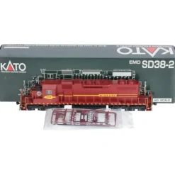 New Kato 37-6481 HO DM&IR EMD SD38-2 Diesel Locomotive #215 - Your Source for Gaming Essentials Trains
