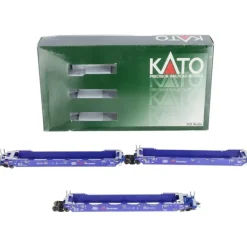 Online Kato 30-9040 HO Gunderson Maxi IV 3-Unit Well Car - Ready to Run - Your Source for Gaming Essentials Trains