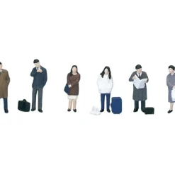 Online Kato 6-512 HO Standing Passengers (Box of 6) - Your Source for Gaming Essentials Trains