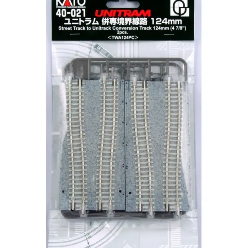 Discount Kato 40-021 N 4-7/8" Street Track to UniTrack Conversion Track (Pack of 2) - Your Source for Gaming Essentials Trains