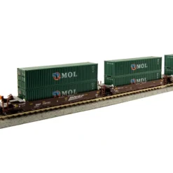 New Kato 106-6153 N BNSF Gunderson MAXI-I Double Stack 5-Car Set - Your Source for Gaming Essentials Trains