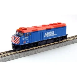 New Kato 176-9103 N Chicago Metra F40PH Diesel Locomotive Standard DC #163 - Your Source for Gaming Essentials Trains