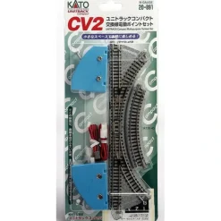 Best Kato 20-891 N CV-2 Unitrack Compact Multi-Purpose Turnout Set - Your Source for Gaming Essentials Trains
