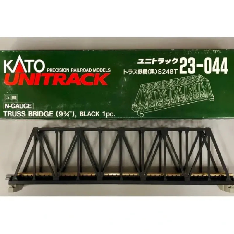 Clearance Kato 23-044 N Gauge Black Truss Bridge - Your Source for Gaming Essentials Trains
