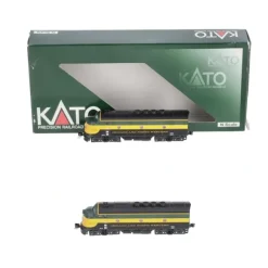 Discount Kato 106-0204 N Scale Chicago & North Western F2 AA Diesel Set #4051 & 4052 - Your Source for Gaming Essentials Trains