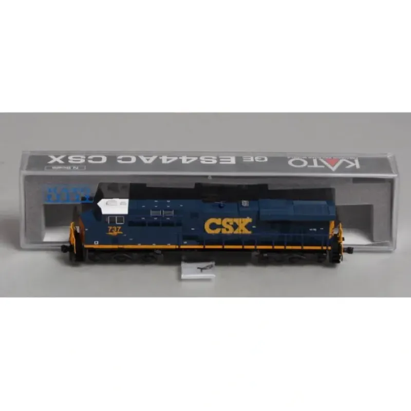 Kato 176-8914 N Scale CSX "Dark Future" GE ES44AC Diesel Locomotive #737 - Your Source for Gaming Essentials Trains