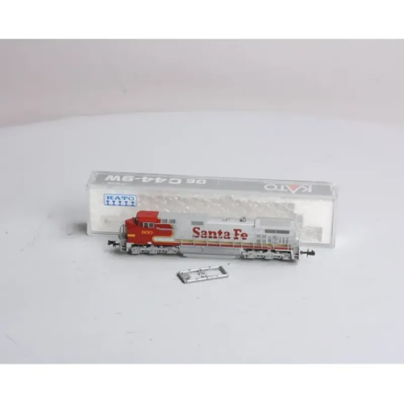 New Kato 176-3501 N Scale Santa Fe C44-9W Diesel Locomotive #600 LN/Box - Your Source for Gaming Essentials Trains