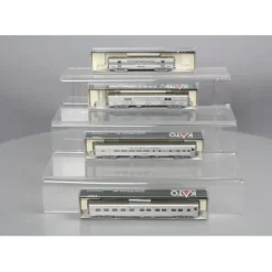 New Kato 106-6002 N Scale Santa Fe Super Chief 4-Car Passenger Set (Set B) LN/Box - Your Source for Gaming Essentials Trains