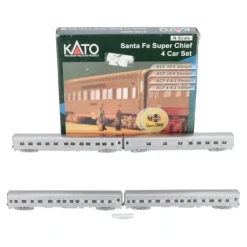 Outlet Kato 106-6003 N Scale Santa Fe Super Chief 4-Car Passenger Set - Your Source for Gaming Essentials Trains