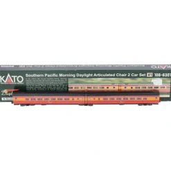 Online Kato 106-6301 N SP Morning Daylight Articulated Chair Car #1 (Set of 2) NIB - Your Source for Gaming Essentials Trains