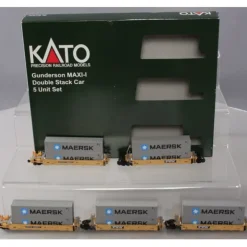New Kato 106-6143 N TTX Gunderson MAXI-I Double Stack Car #750977 - Your Source for Gaming Essentials Trains