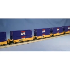 Discount Kato 106-6142 N TTX 5-Unit Stack Car w/APL Containers - Your Source for Gaming Essentials Trains