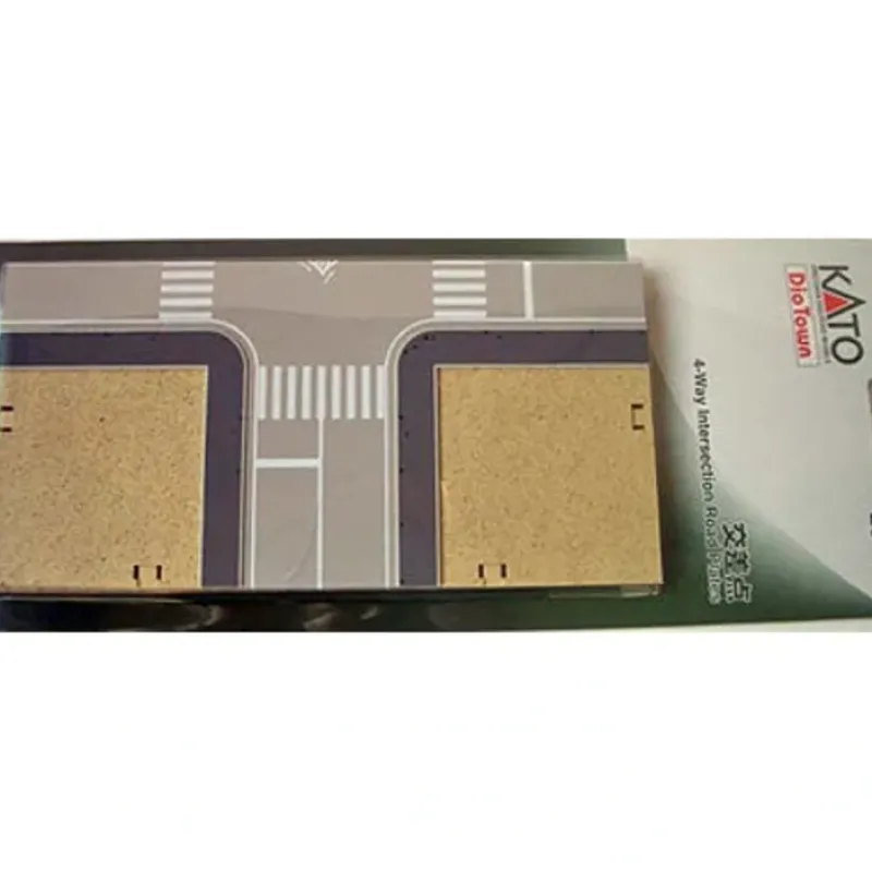 Discount Kato 23-413 N 4-Way Intersection Road Plates - Your Source for Gaming Essentials Trains