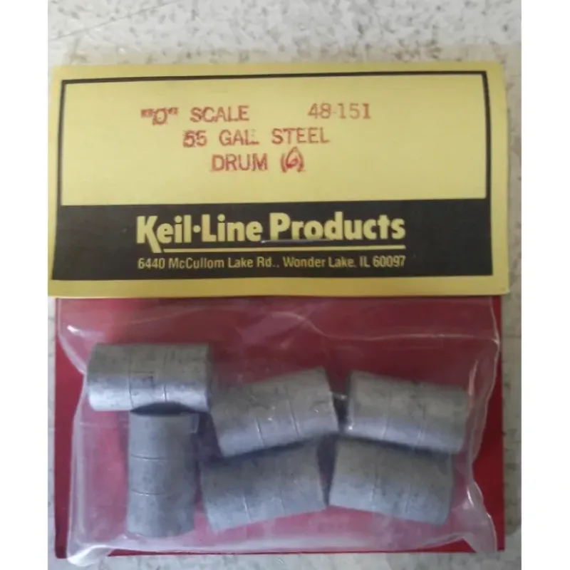 Discount Keil-Line Products 48151 55 Gallon Steel Drum (Pack of 6) - Your Source for Gaming Essentials Trains