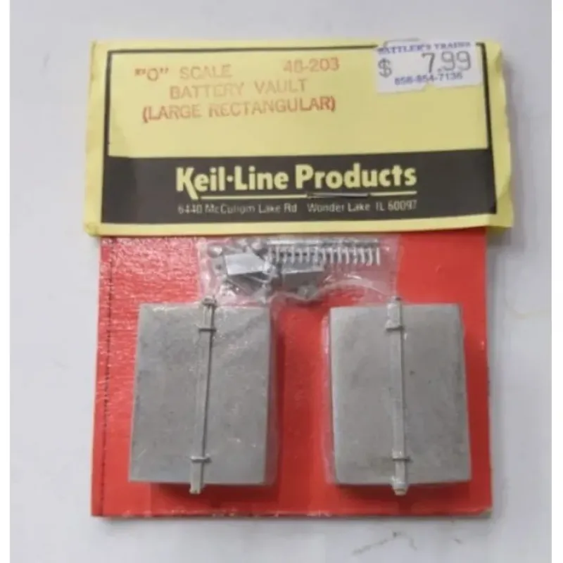 Best Keil-Line Products 48-203 O Battery Vault Large Rectangular (Pack of 2) - Your Source for Gaming Essentials
