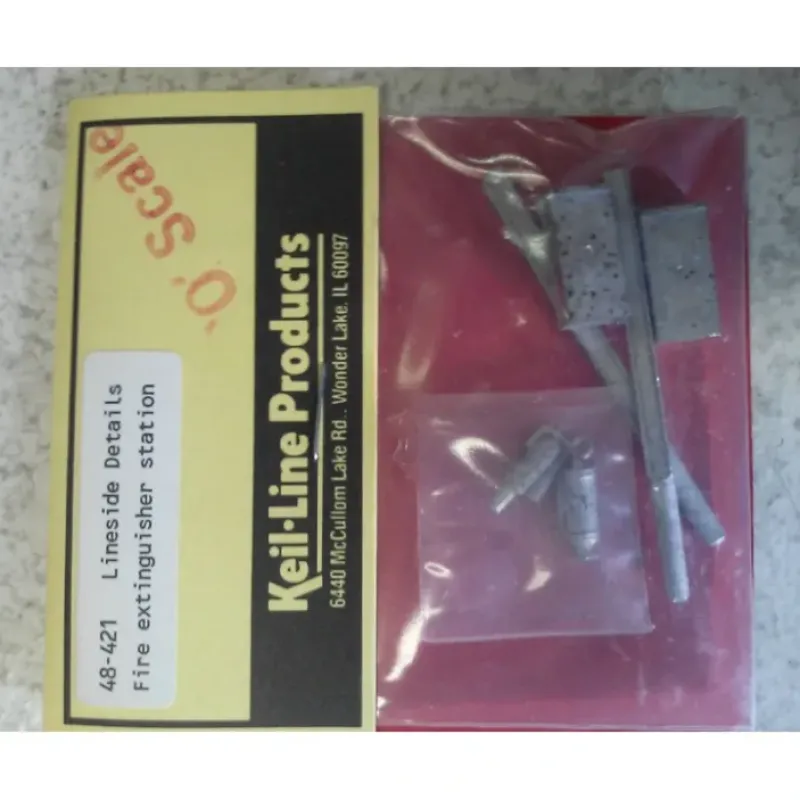 New Keil-Line Products 48421 O Fire ext (bx-pt-ex) (2) - Your Source for Gaming Essentials Trains