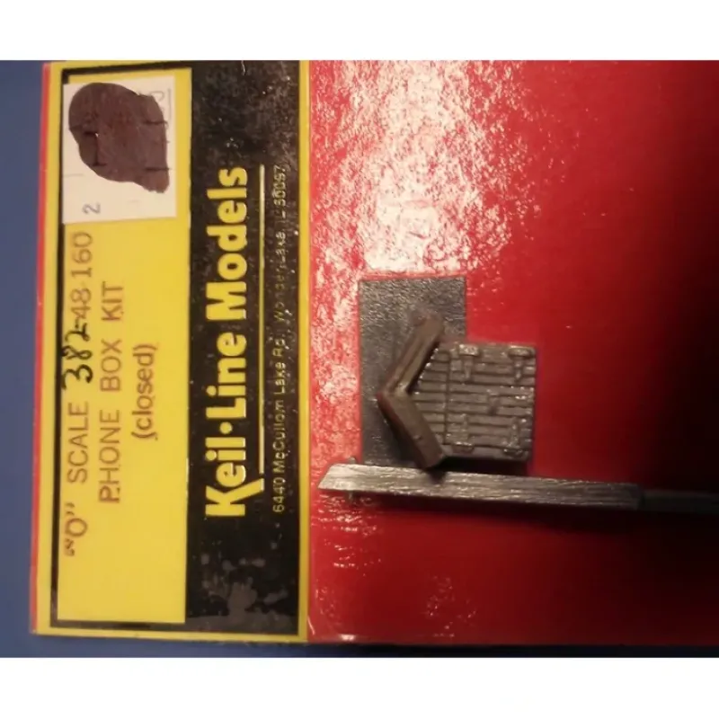 Clearance Keil-Line Products 48160 O Phone box Closed Kit (Pack of 2) - Your Source for Gaming Essentials Trains