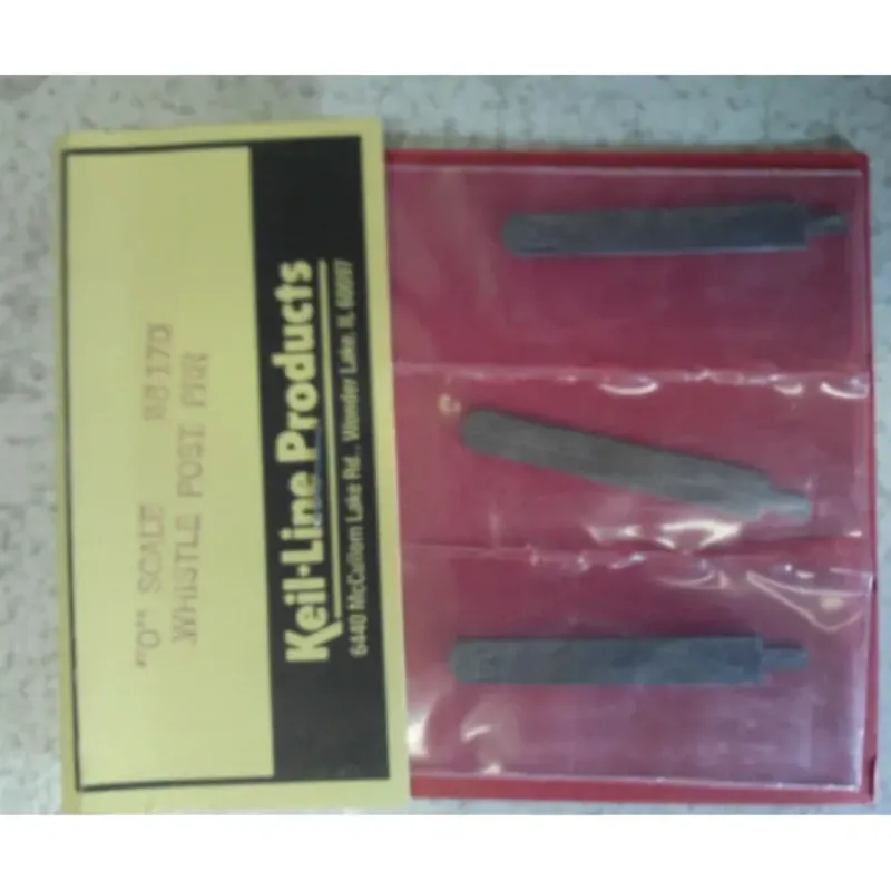 Hot Keil-Line Products 48170 O Scale PRR Whistle Posts (3) - Your Source for Gaming Essentials Trains