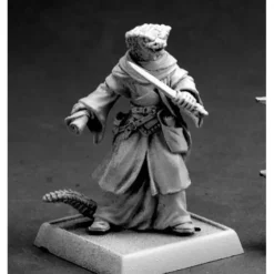 Tabletop Miniatures>Khavith, Serpentfolk Evoker #60078 Pathfinder Miniatures Unpainted - Your Source for Gaming Essentials