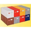Sale Kibri 10924 HO 20' Containers Set Plastic Model Kit (Pack of 8) - Your Source for Gaming Essentials Trains