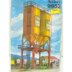 New Kibri 9952 HO Scale Cement Silo Kit - Your Source for Gaming Essentials Trains